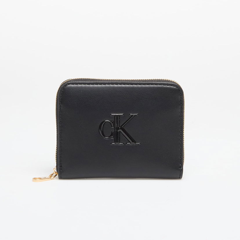 Портфейл CALVIN KLEIN Calvin Klein Bold CK Medium Zip Around Wallet Черно | LV04F1026G UB1