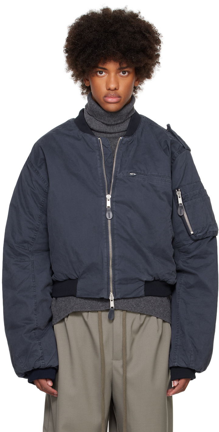 Яке бомбър Entire Studios Bomber Jacket Тъмно синьо | ES2452IN, 0