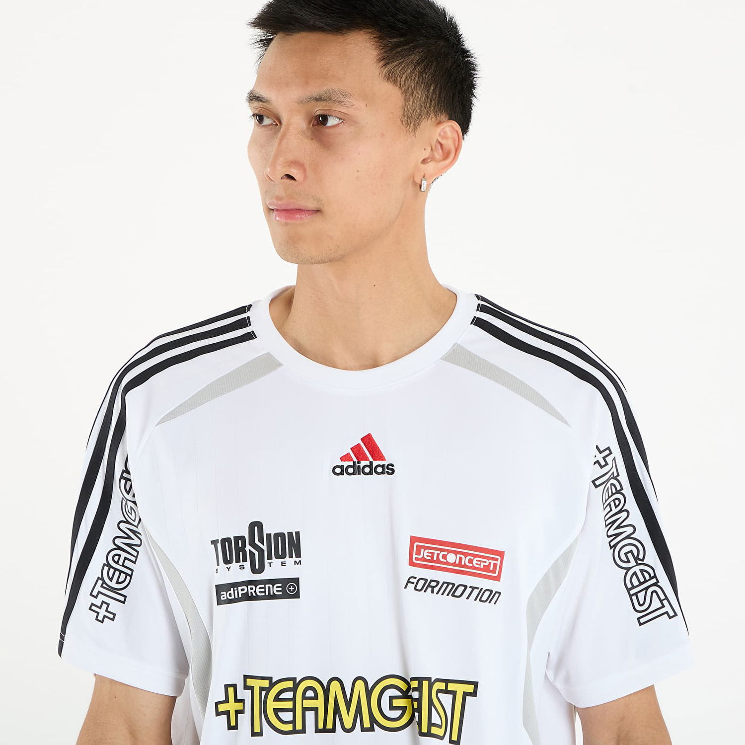 Фланелка adidas Originals Teamgeist Moto Graphic Jersey Бяло | KG2670, 1