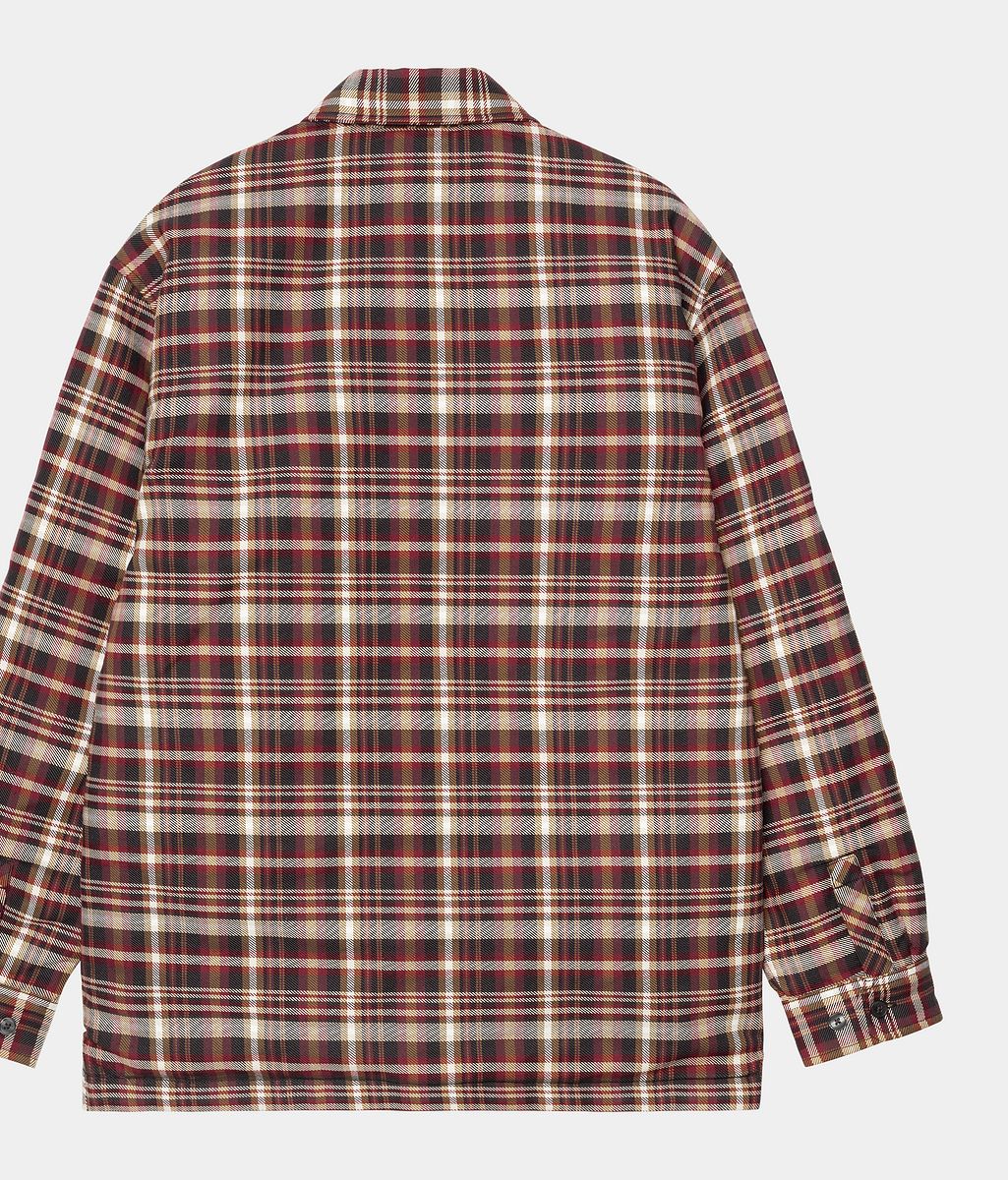 Риза Carhartt WIP Carhartt WIP Cronyn Check Shirt Jacket Бургунди | I035312_9, 1
