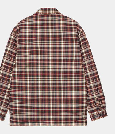 Риза Carhartt WIP Carhartt WIP Cronyn Check Shirt Jacket Бургунди | I035312_9, 1