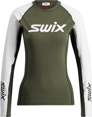 Тениска SWIX Swix RaceX Dry Long Sleeve Shirt Зелено | 10098-23-48105, 0