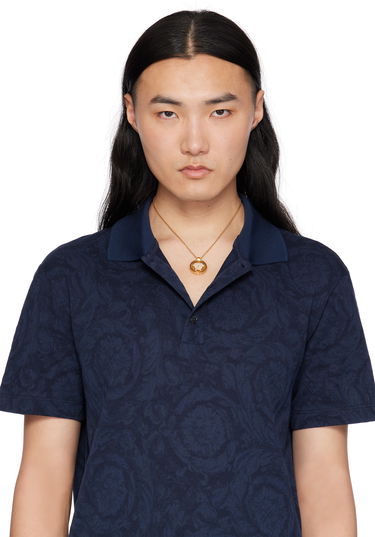 Колие Versace Versace Crystal Medusa '95 Pendant Necklace Металик | 1017809_1A00621, 3