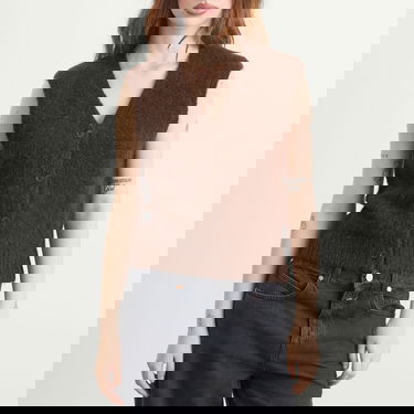 Жилетка Samsoe Samsoe Sajeanne Hairy Knit Vest Top Кафяво | F25400034-191111TCX, 2