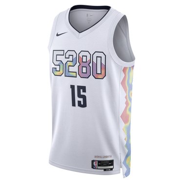 Фланелка Nike Dri-FIT NBA Swingman Nikola Jokic Denver Nuggets City Edition 2024/25 Бяло | FQ4340-101, 1