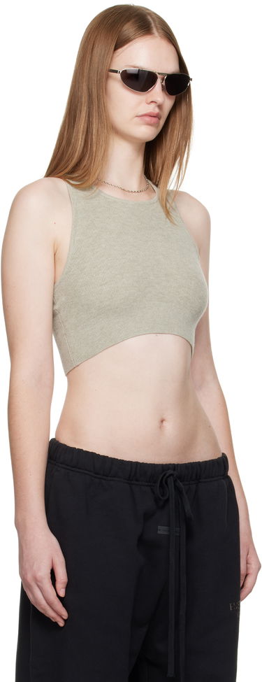 Потник Fear of God Fear of God ESSENTIALS Soft Rib Tank Top Сиво | 192SP257696FW, 1