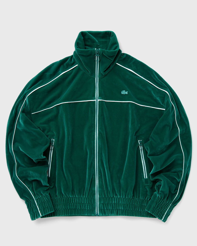 Яке бомбър Lacoste Track Jacket Зелено | SF2658-IBX