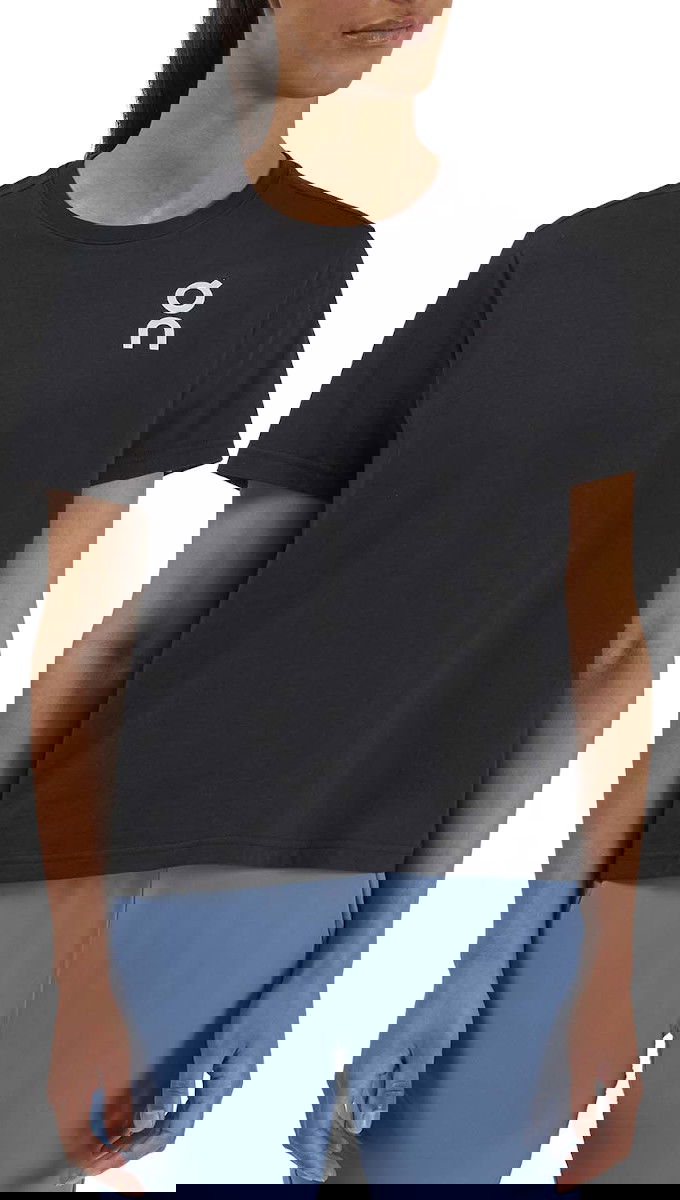 Тениска On Running Tee Logo Черно | 271-00607, 0