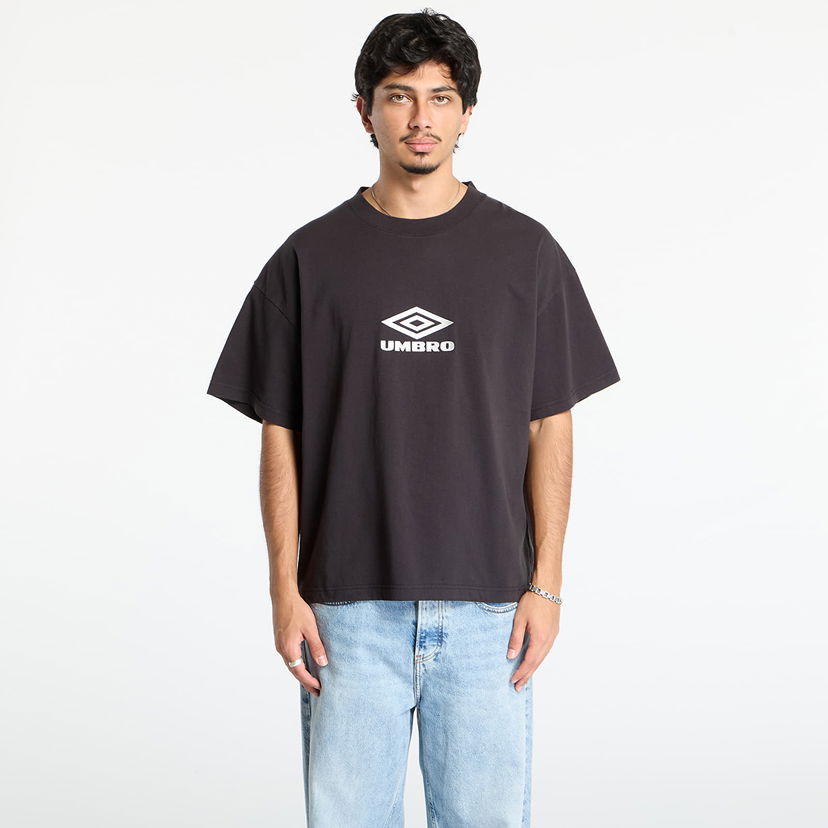 Тениска Umbro Oversized Og Logo T-Shirt Черно | UBMW0238JY55 BLK0020 New