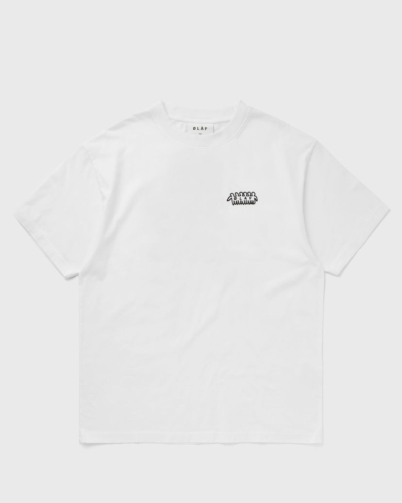 Тениска ØLÅF OLAF FRIENDS TEE Бяло | M170106-OPTICAL-WHITE