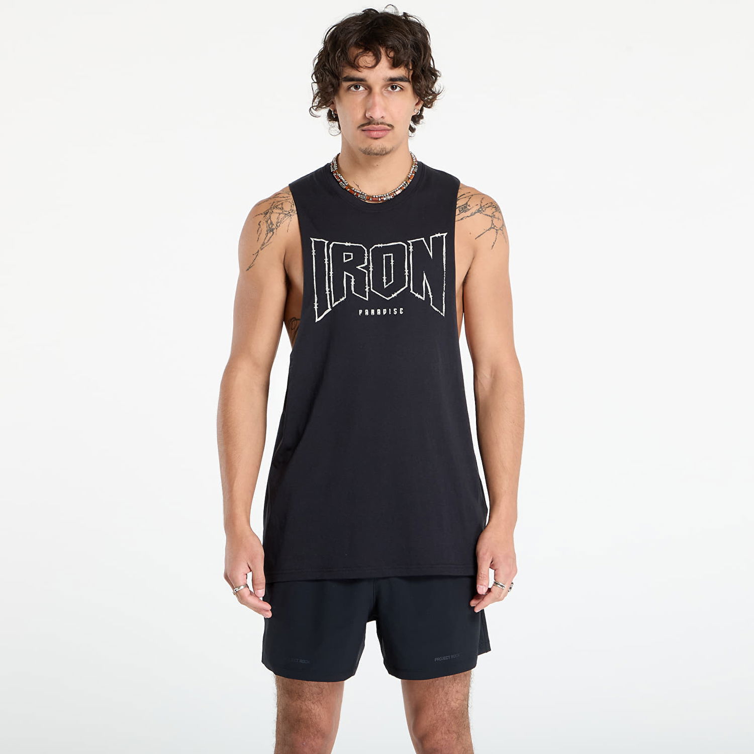 Потник Under Armour Project Rock Training Tank Черно | 6006257-001, 0
