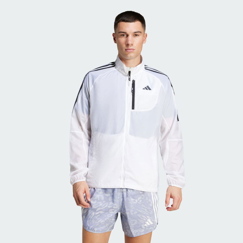 Ветровка adidas Performance Packable Running Jacket Бяло | JD7760