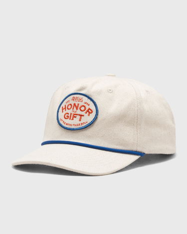 Шапка с козирка Honor The Gift EST 1988 Patch Trucker Cap with Rope Detail Бяло | HTG250274-BONE, 0
