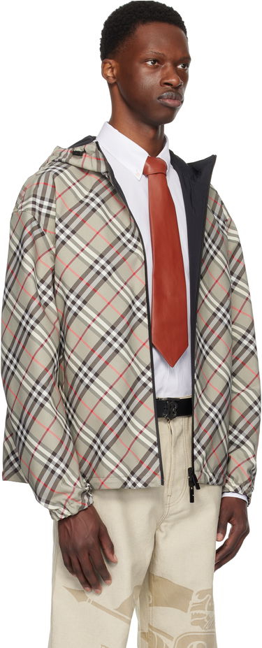 Яке Burberry Burberry Check Reversible Jacket Бежово | 8110290, 1