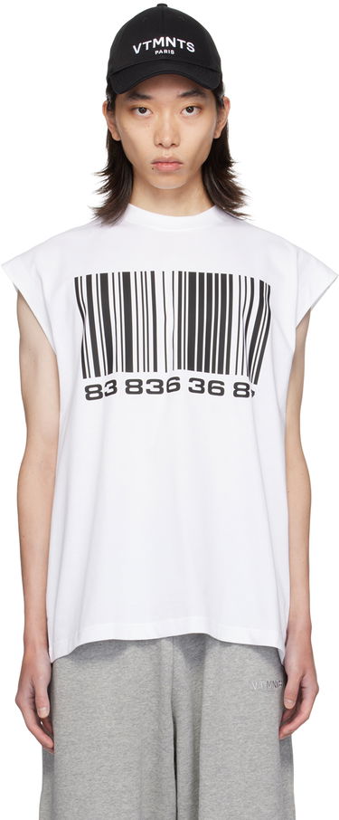 Потник VETEMENTS VTMNTS Graphic T-Shirt Бяло | VL22ST200W, 0