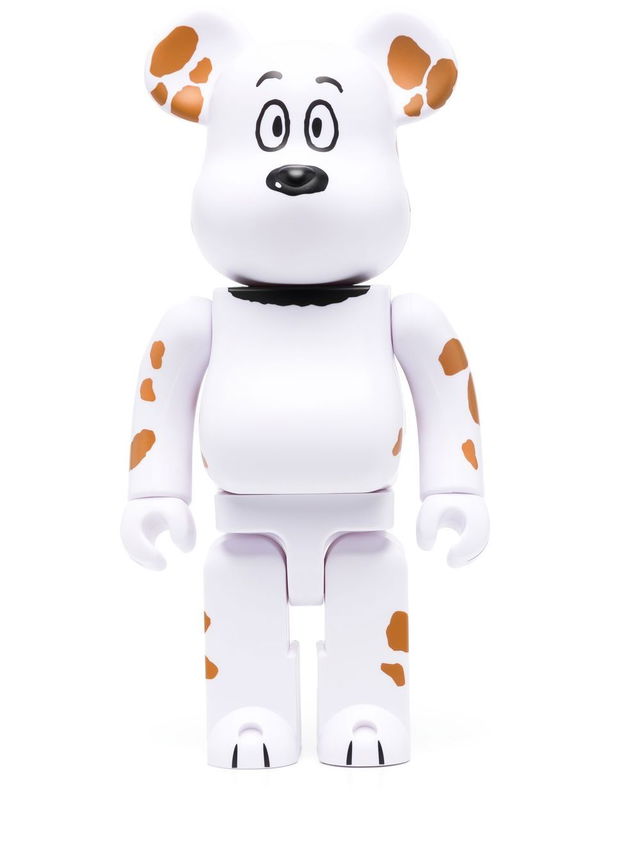 Bearbrick peanut-print toy - White