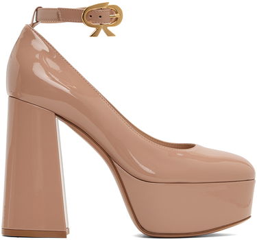 Кецове и обувки Gianvito Rossi Manila Platform Pumps Бежово | G22197.70RIC.VSF, 0