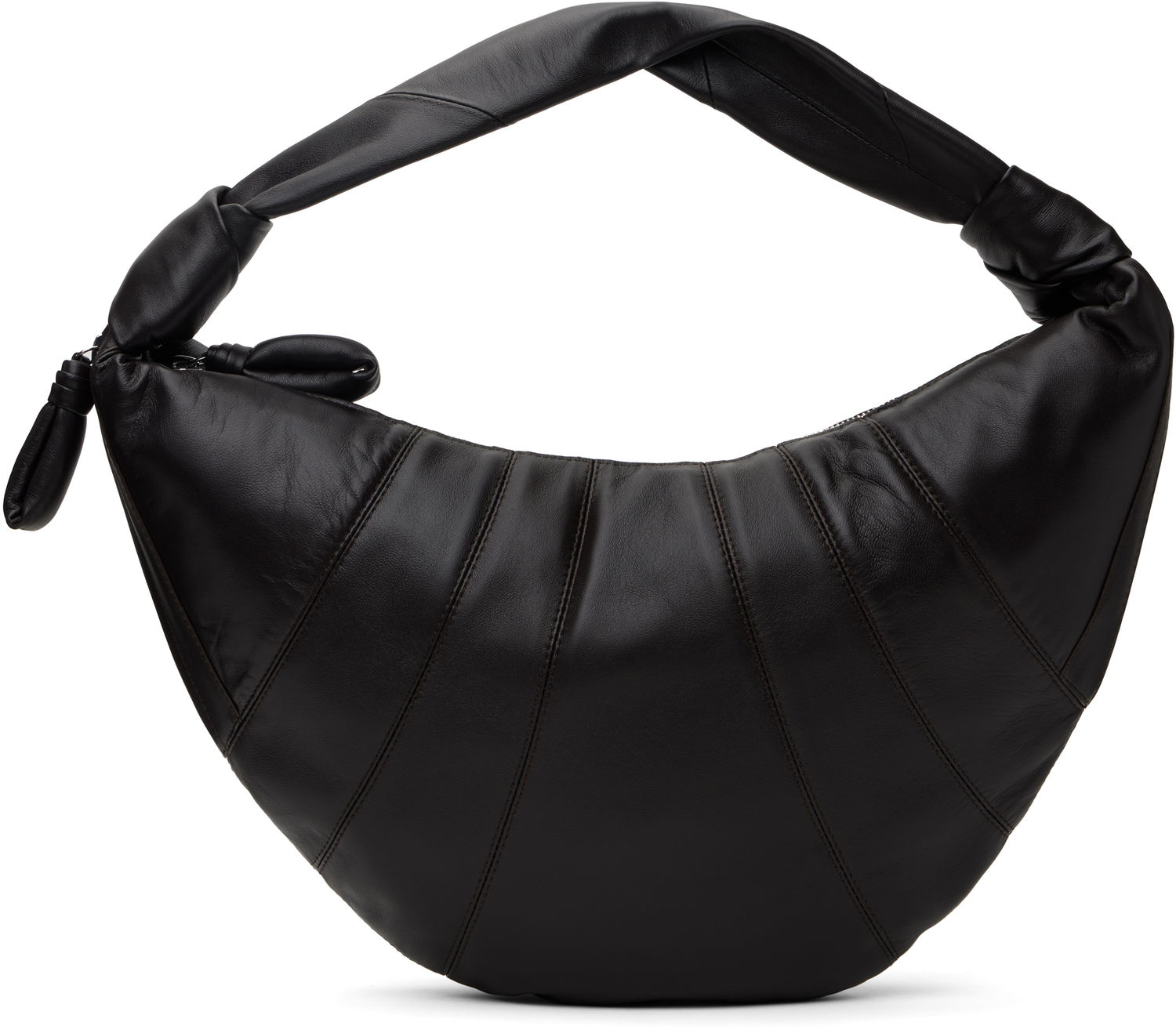 Дамска чанта LEMAIRE Fortune Croissant Shoulder Bag Черно | BG0071 LL095, 0