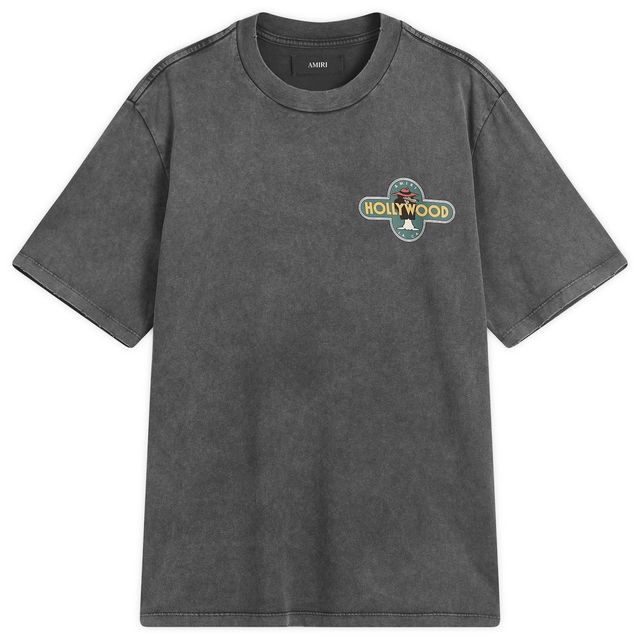AMIRI Hollywood Wolf Graphic Tee, Size Large