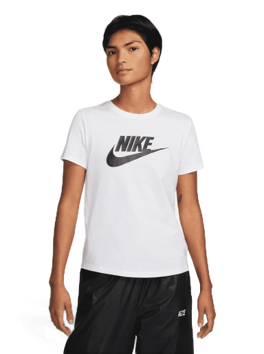 Тениска Nike Sportswear Essentials Logo Tee Бяло | DX7906-100