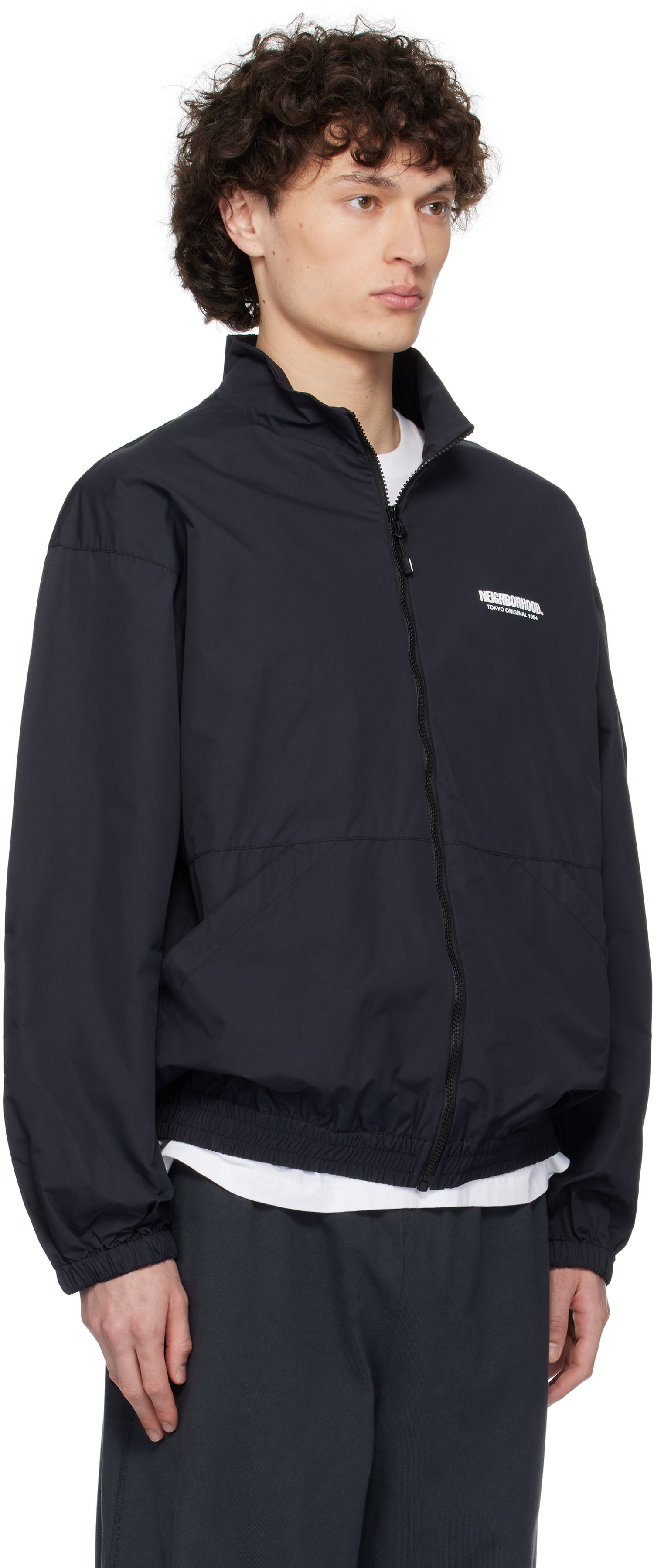 Ветровка Neighborhood Neighborhood Water-Repellent Track Jacket Черно | 251TSNH-JKM06, 1