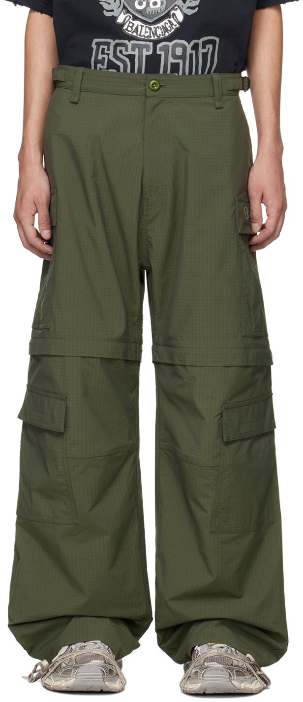 Карго панталони Balenciaga Unity Sports Icon Cargo Pants Зелено | 773247-TKO31-2840, 0