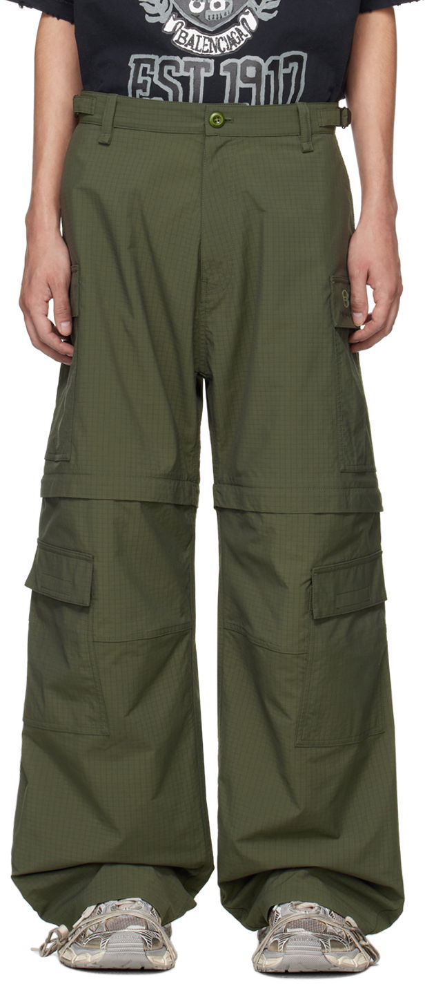 Карго панталони Balenciaga Unity Sports Icon Cargo Pants Зелено | 773247-TKO31-2840