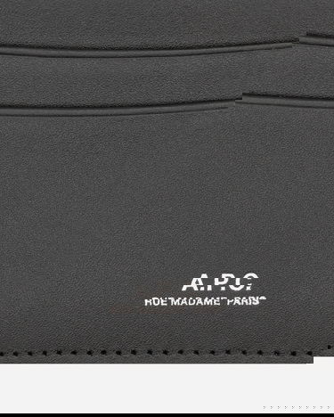 Портфейл A.P.C. André Cardholder Черно | PXAWV-H63028 LZZ, 4