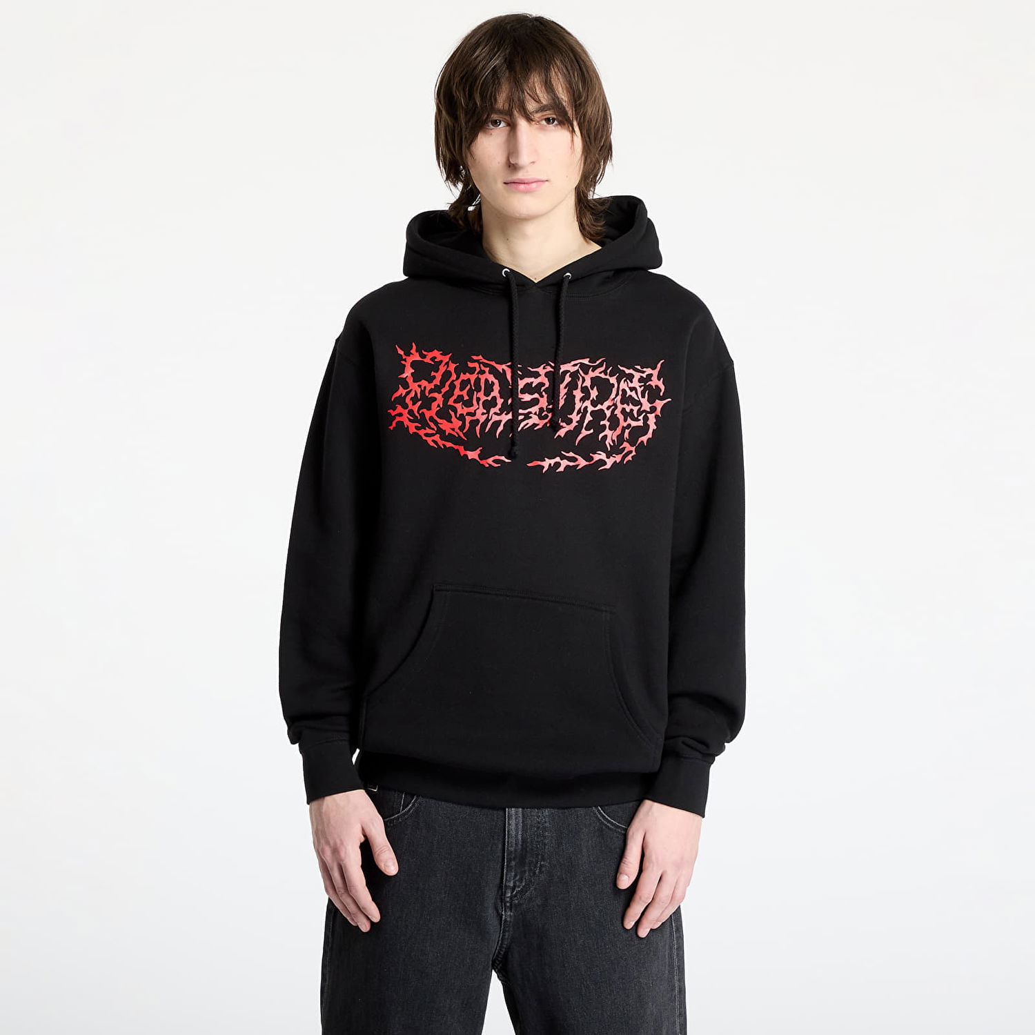 Суитчър Pleasures PLEASURES Off Road Hoodie Черно | P25SP070 BLACK, 0