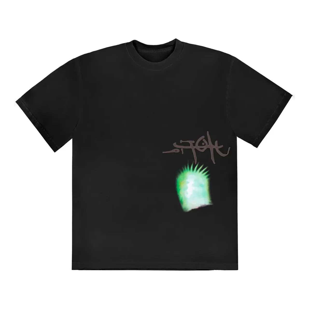 Тениска Cactus Jack by Travis Scott Travis Scott UTOPIA Graphic T-Shirt Черно | TSUT-BS05, 0