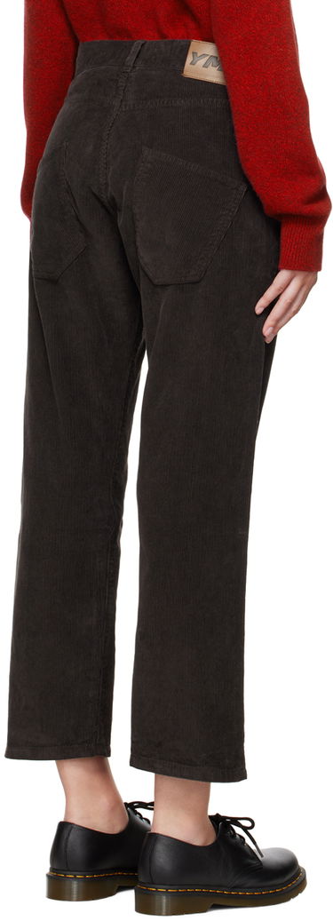 Панталони YMC Corduroy Pants Кафяво | Q4TAL, 2