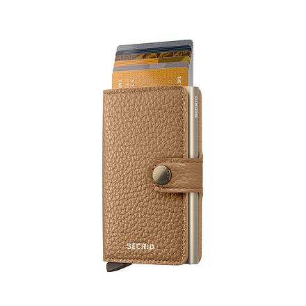 Портфейл Secrid Miniwallet - Pebble - Cappuccino Кафяво | MPe-Cappuccino