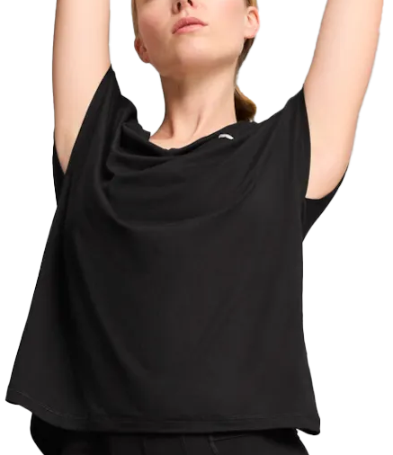 Тениска Puma Puma Studio Fashion T-Shirt Черно | 525840-01, 1