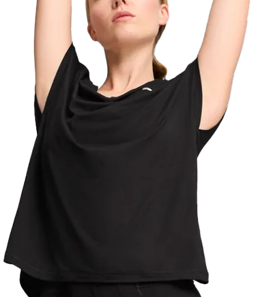 Тениска Puma Puma Studio Fashion T-Shirt Черно | 525840-01, 1