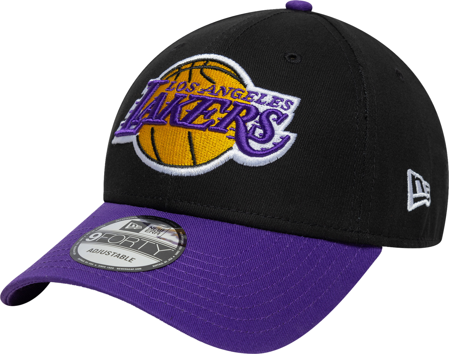 Шапка с козирка New Era NBA Los Angeles Lakers Side Patch 9Forty Adjustable Cap Лилаво | 60667447-60667447, 0