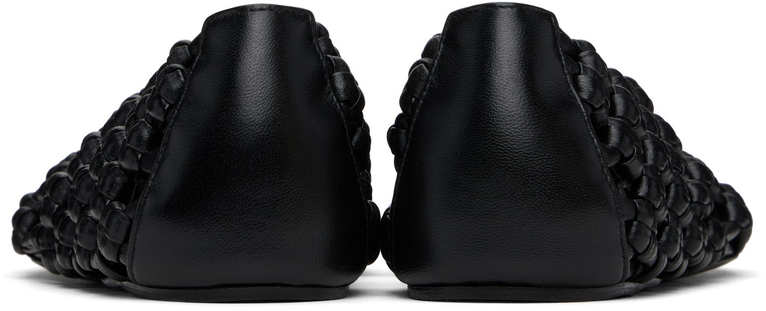 Pокля Jil Sander Jil Sander Hand-Knotted Ballerina Flats Черно | J15WZ0027_P5810, 1