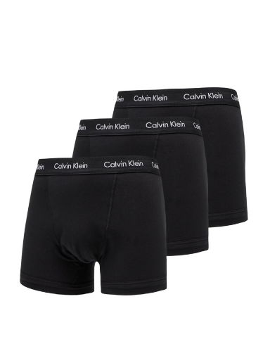 Боксерки CALVIN KLEIN Trunks 3-Pack Черно | U2662G XWB