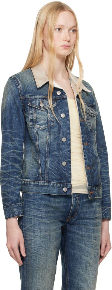 Яке Maison Margiela MM6 Maison Margiela Sports Denim Jacket Синьо | S62AN0141 M30016, 1