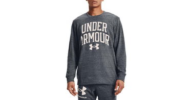 Тениска Under Armour Rival Terry Crew Tee Сиво | 1361561-012, 1