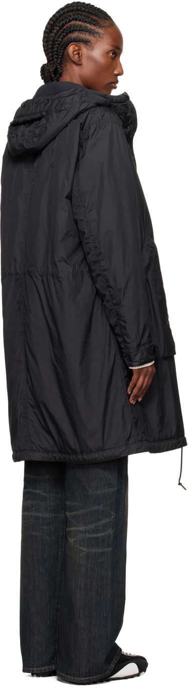 Палта Stone Island Crinkled Reps NY Coat Черно | K2S15 7100003 S0A23, 2