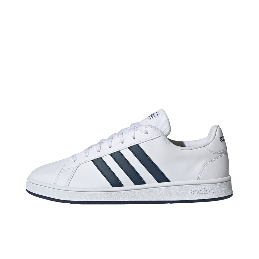 Кецове и обувки adidas Originals Grand Court Base Cloud White Crew Navy Бяло | FY8568