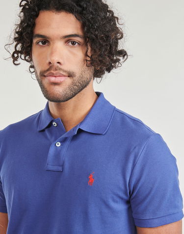 Поло тениска Polo by Ralph Lauren Polo shirt Тъмно синьо | 710680784345, 4