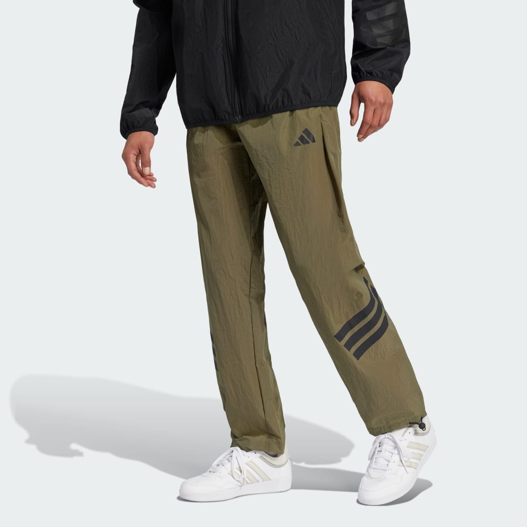 Панталони adidas Performance Future Icons 3-Stripes Woven Pants Зелено | JD4934, 0