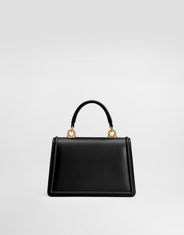 Чанта през рамо Dolce & Gabbana Small Smooth Calfskin Devotion Shoulder and Crossbody Bag Черно | BB6711AV89380999, 3