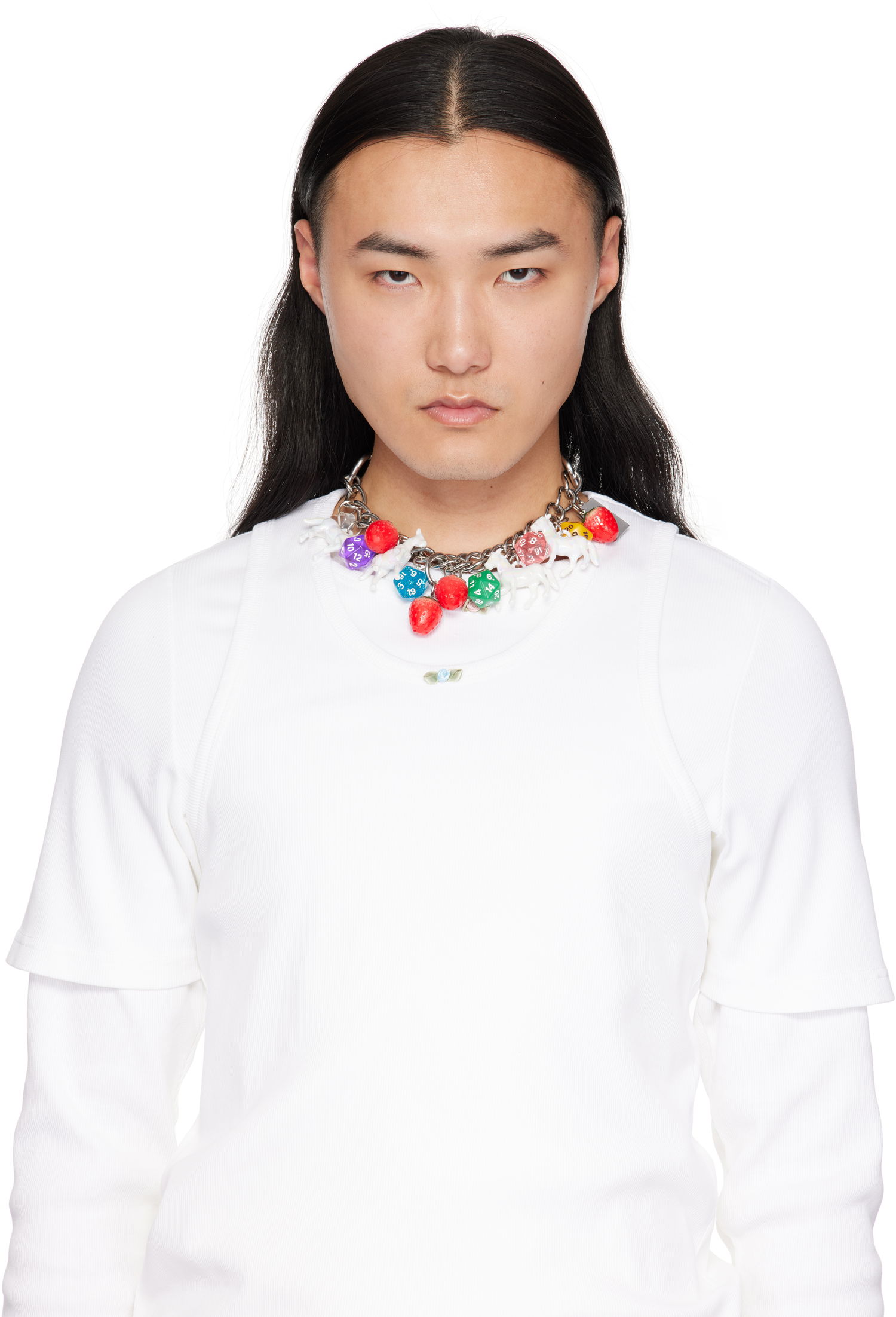 Ключодържатели Chopova Lowena Chopova Lowena 'The Everything' Chain Necklace with Charms Многоцветен | 6601, 1