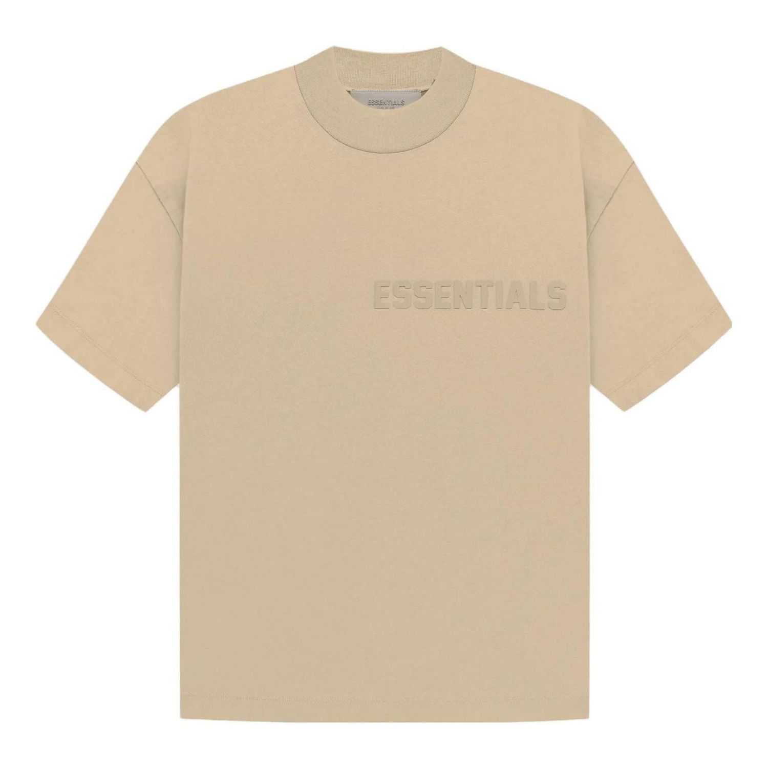 Тениска Fear of God Fear of God Essentials SS23 T-Shirt Бежово | FOG-SS23-224, 0