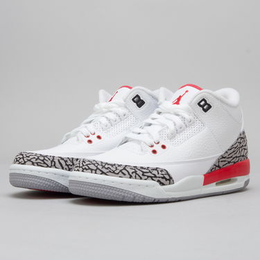 Кецове и обувки Jordan Jordan 3 Retro BG Бяло | 398614-116, 1