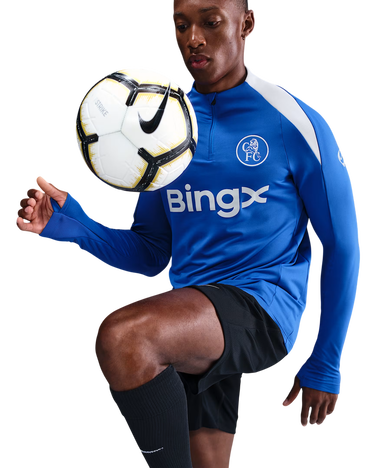 Тениска Nike Chelsea FC Strike Knit Drill Top Синьо | hm3353-481, 2