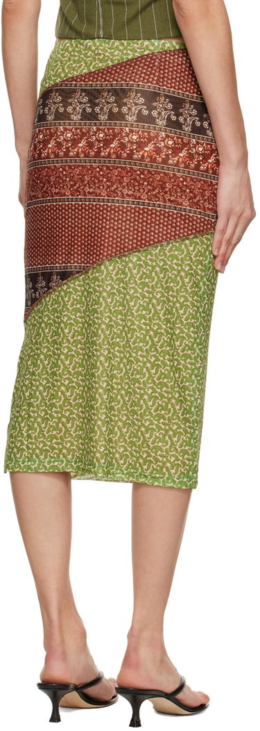 Пола Miaou Moni Paneled Midi Skirt Многоцветен | 4005PM2PNP, 2