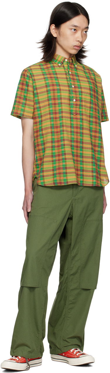 Риза BEAMS BEAMS PLUS Madras Pullover Shirt Многоцветен | 3801-0100-139, 3